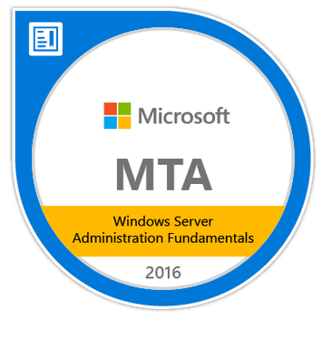 Microsoft MTA Badge